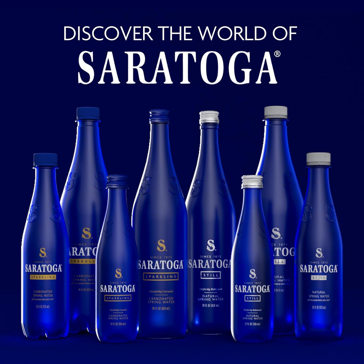 Spring Water Bottles, – Still Bottled Water - Glass Bottles
