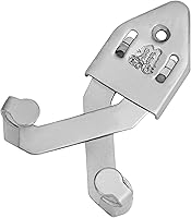 Vista 8 de Mythrojan Soporte de pared de metal de una sola espada, colgador vertical de 3 pulgadas, estante de pared multifuncional ajustable para espada