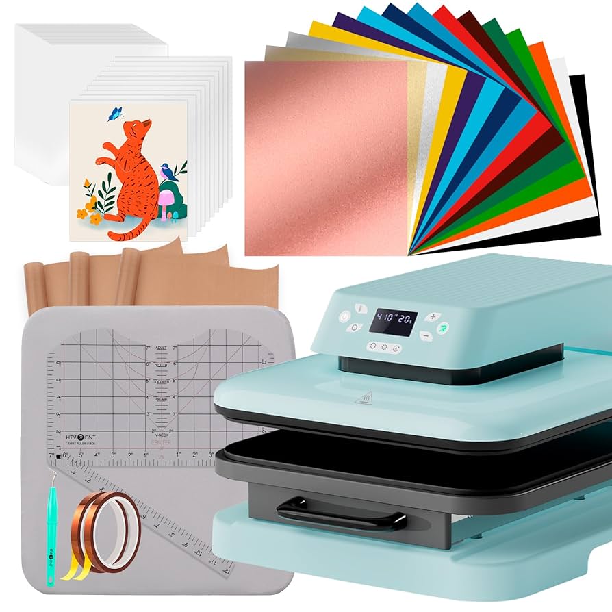 HTVRONT 自動加熱プレス機 Amazon.com: HTVRONT Auto Heat Press Machine for T Shirts