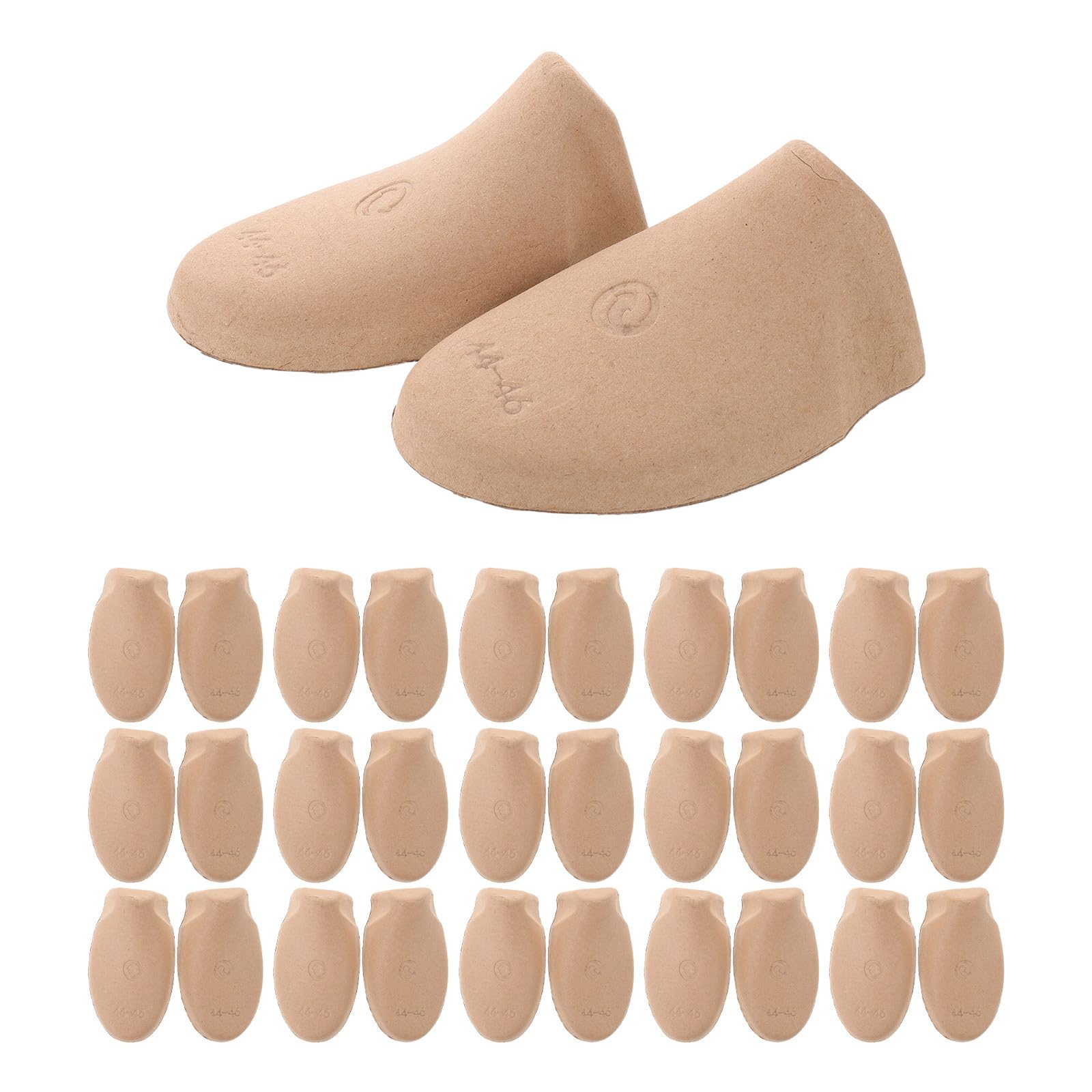 Holibanna Lot de 20 paires d'embauchoirs pour homme et femme, pour chaussures de sport, mules de golf et bottes, organisation de la maison et affichage des placards, EU 41-43/US 10,5-12,5
