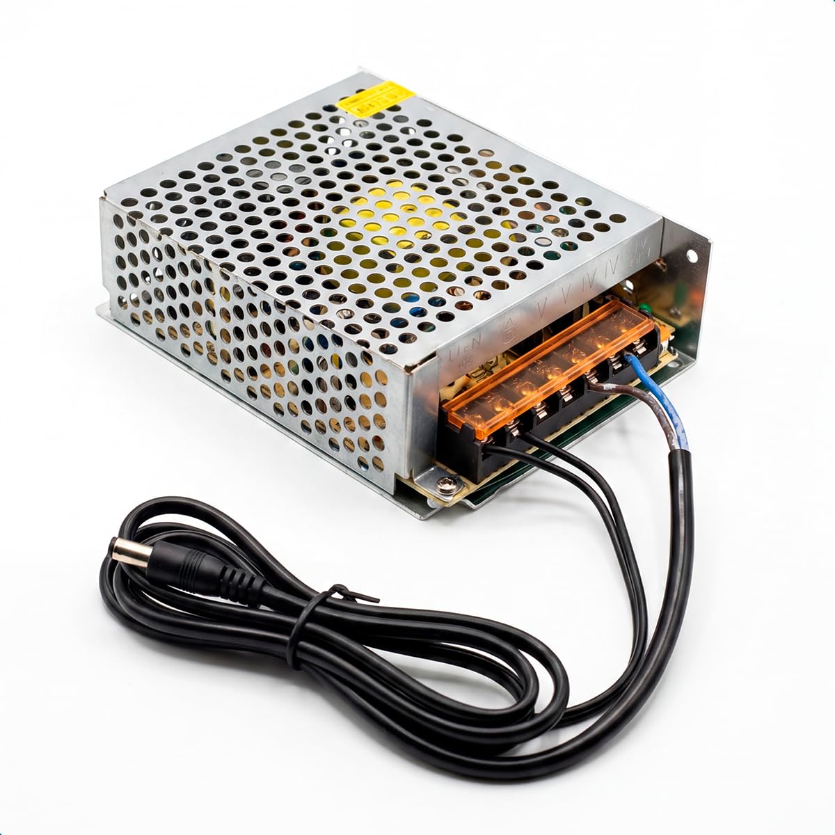 Fonte Estabilizadora 12V 10A Com Cabo De Energia E Conector P4 Bivolt Automática BT-425