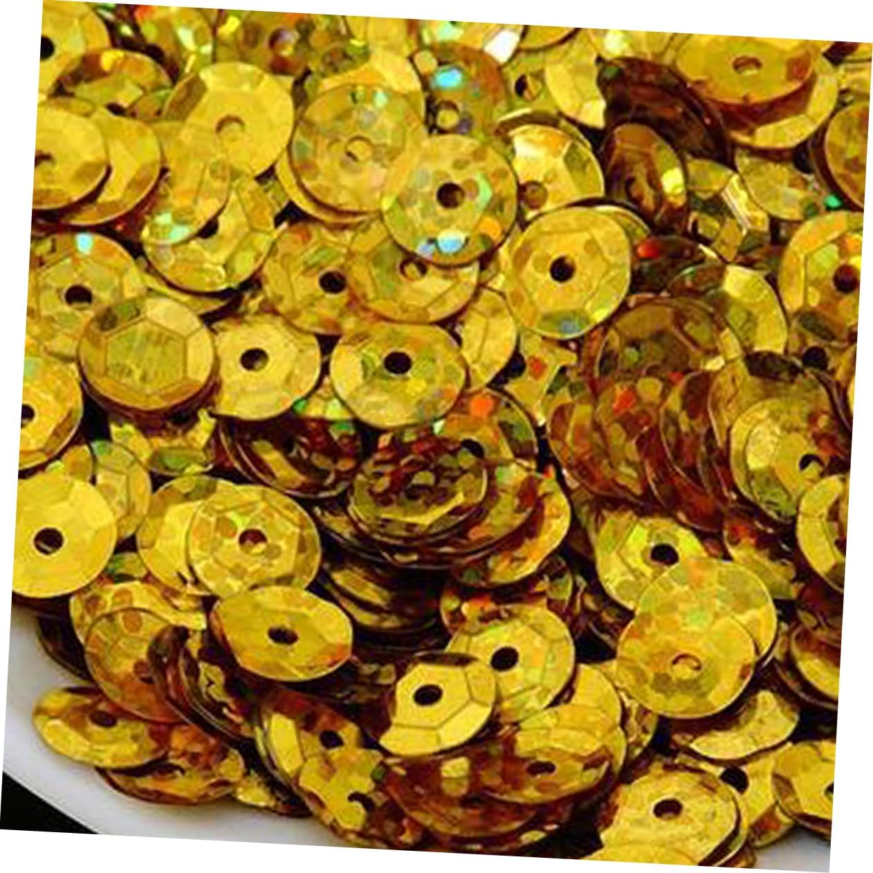 1000pcs DIY Round Sequins Sequins for Craft Making for Embellishment Garment Accessories Loose