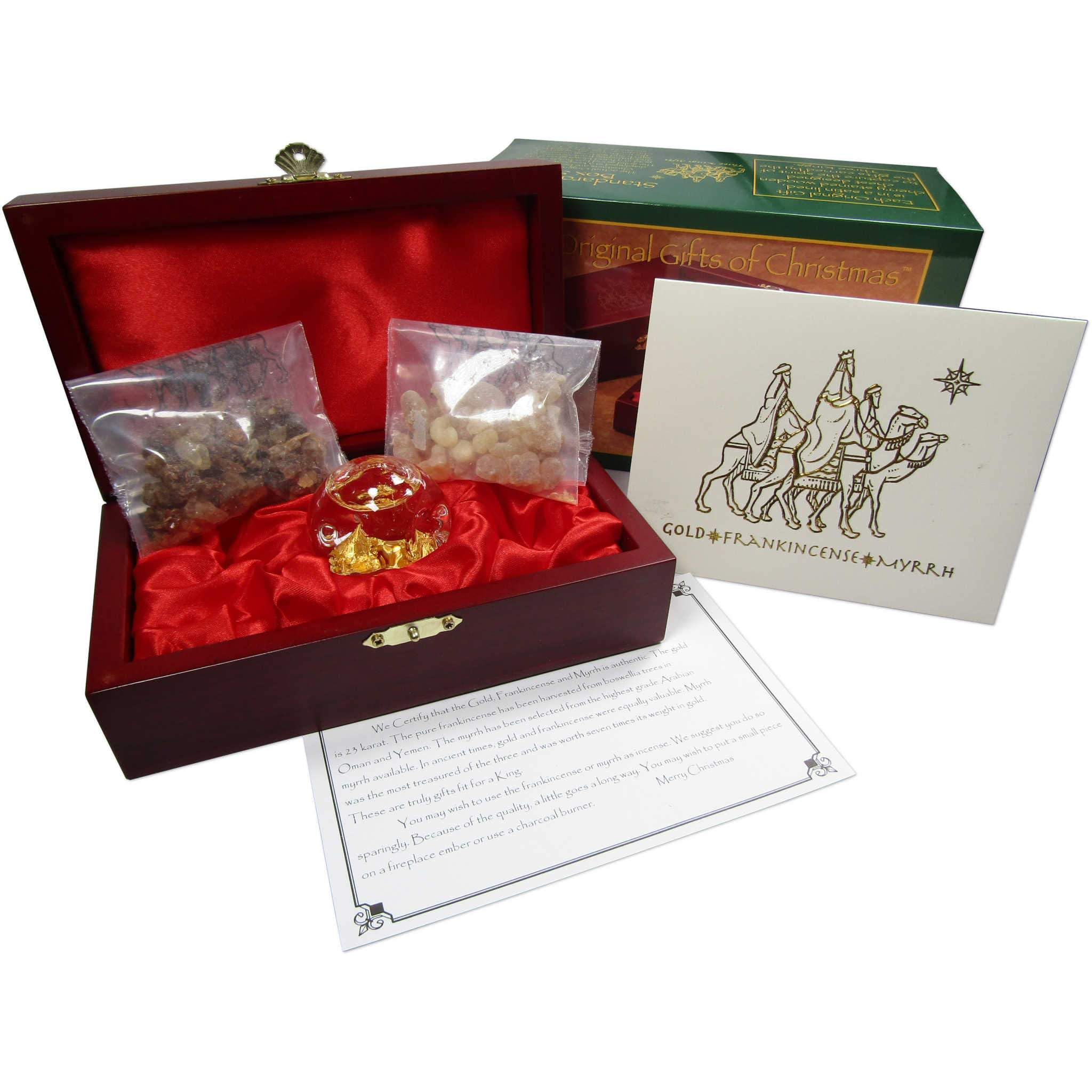 Buy The Original Gifts of Christmas Gold Frankincense and Myrrh Box Set