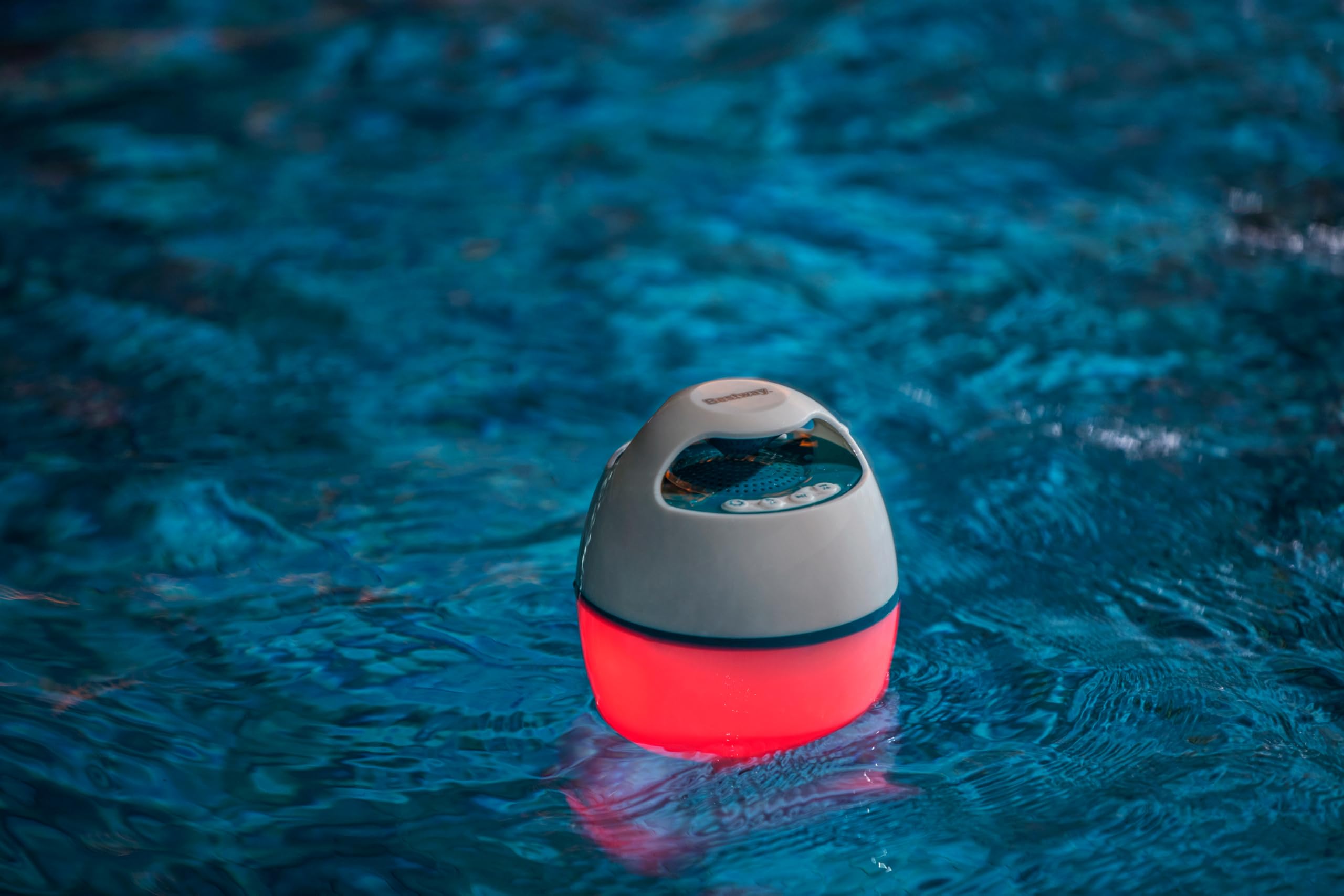 Bestway 58700-6 Cassa Bluetooth galleggiante con LED
