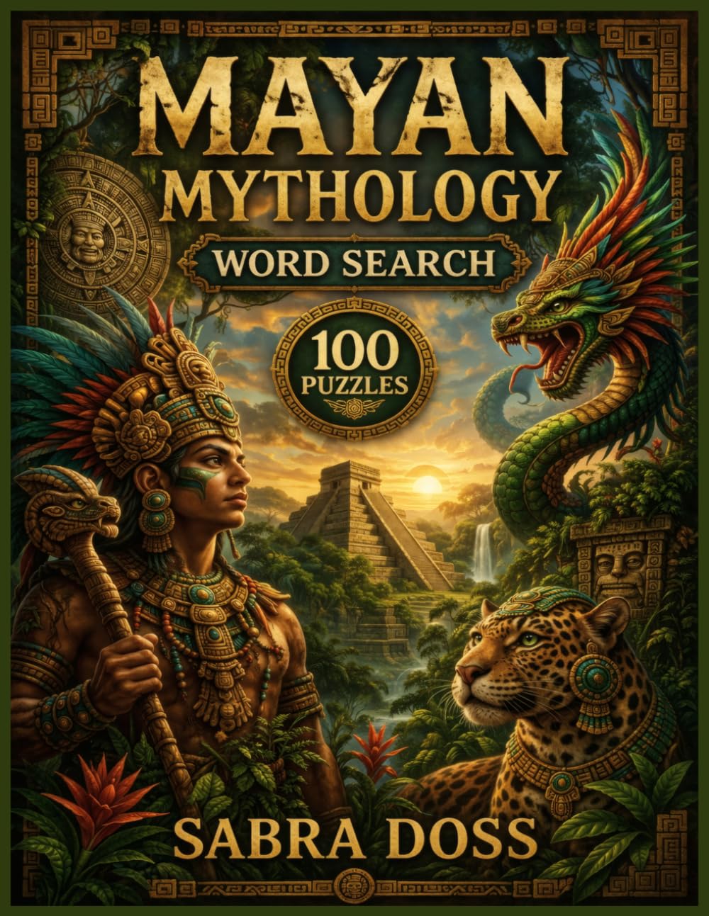 Mayan Mythology Word Search Book (Legends & Lore Word Search Series)