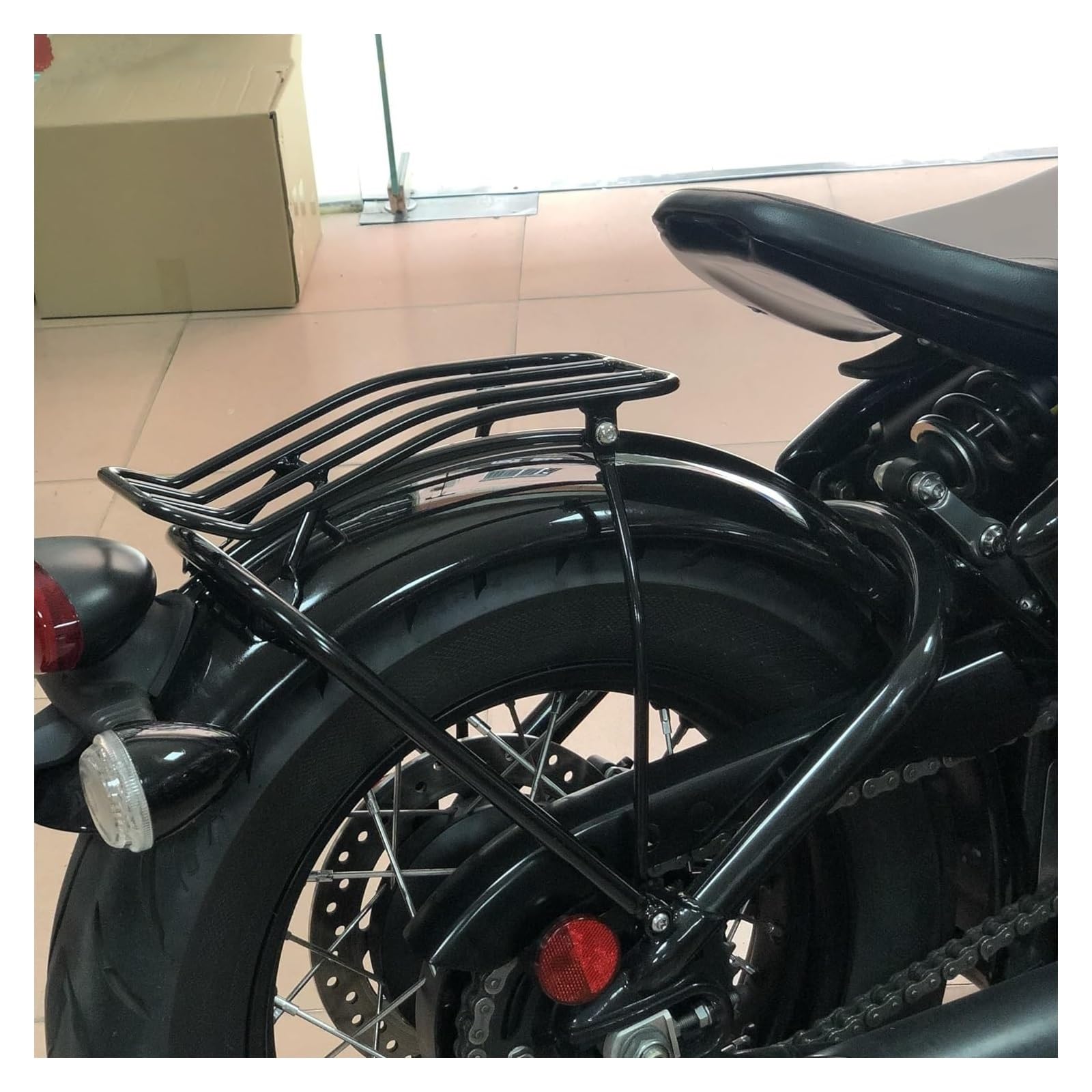 リアキャリア ラゲッジラック トライアンフ用 ボンネビル用 Thruxton用 