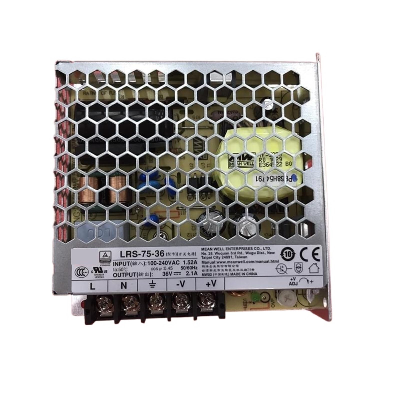 LEOTNNDQ Power Supply LRS-75 LRS-75-5 LRS-75-12 | 12V LRS-75-15 | 15V LRS-75-24 | 24V LRS-75-36 | 36V LRS-75-48 | 48V 75W(LRS-75-24)