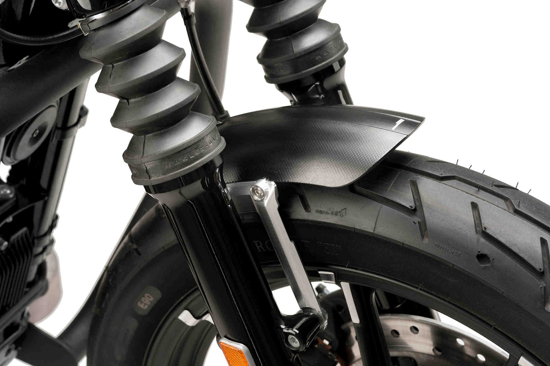 Puig Vorderer Kotflügel Dickes Aluminiumblech – passt für HARLEY-DAVIDSON Sportster 883 Iron XL883N (2009-2011)