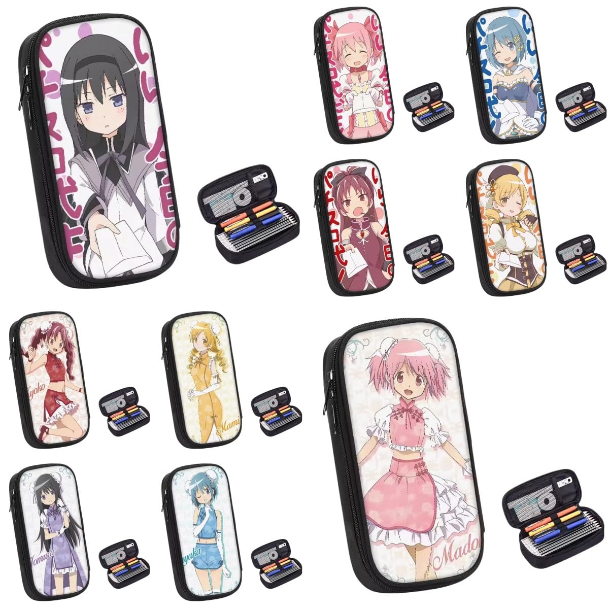 Amazon.co.jp: 魔法少女まどか☆マギカ ペンケース 鉛筆ケース鹿目