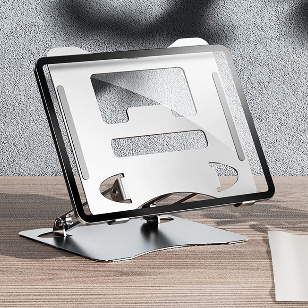 Soporte ajustable de aluminio plegable para laptop de 11 a 17 pulgadas