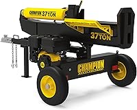 Vista 1 de Champion Power Equipment Divisor de registro de gas de haz completo horizontal/vertical de 37 toneladas con retorno automático