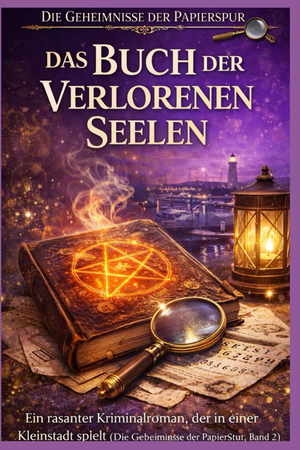 DAS BUCH DER VERLORENEN SEELEN: Ein rasanter Kriminalroman, der in einer Kleinstadt spielt (Die Geheimnisse der Papierspur, Band 2)