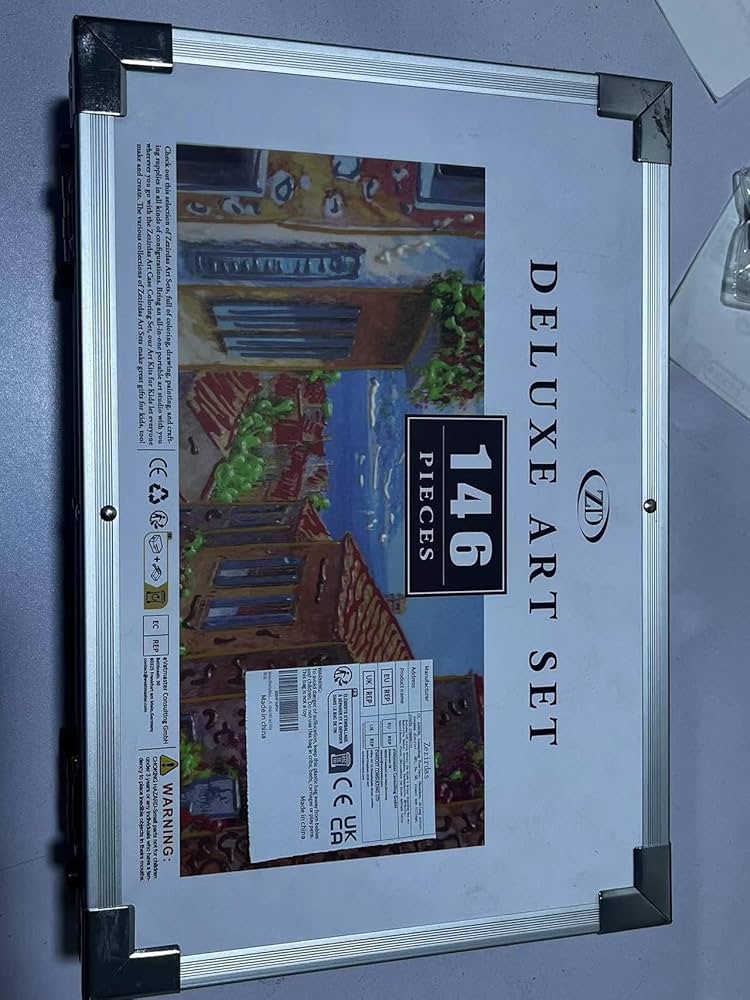 Zezirdas Art Kits for Kids, 146 Pack Artist Painting Set