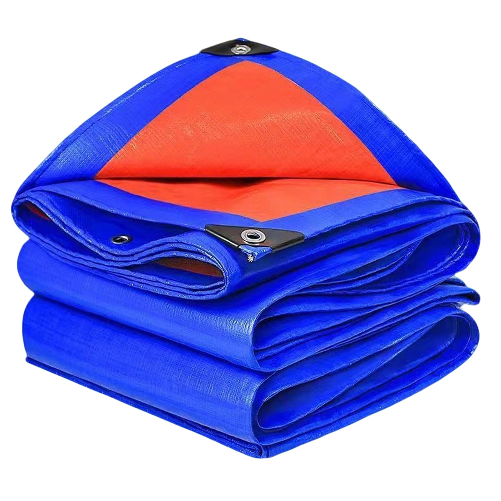 Tarpaulin Wodoodporny Heavy Duty Tarp Sheet Cover Mesh Net Shade Cloth Ochrona przed promieniowaniem UV odporna na rożdę Eco-for Greenhouse Garden Outdoor Patio Chicken Coop,Blue-4 * 5m