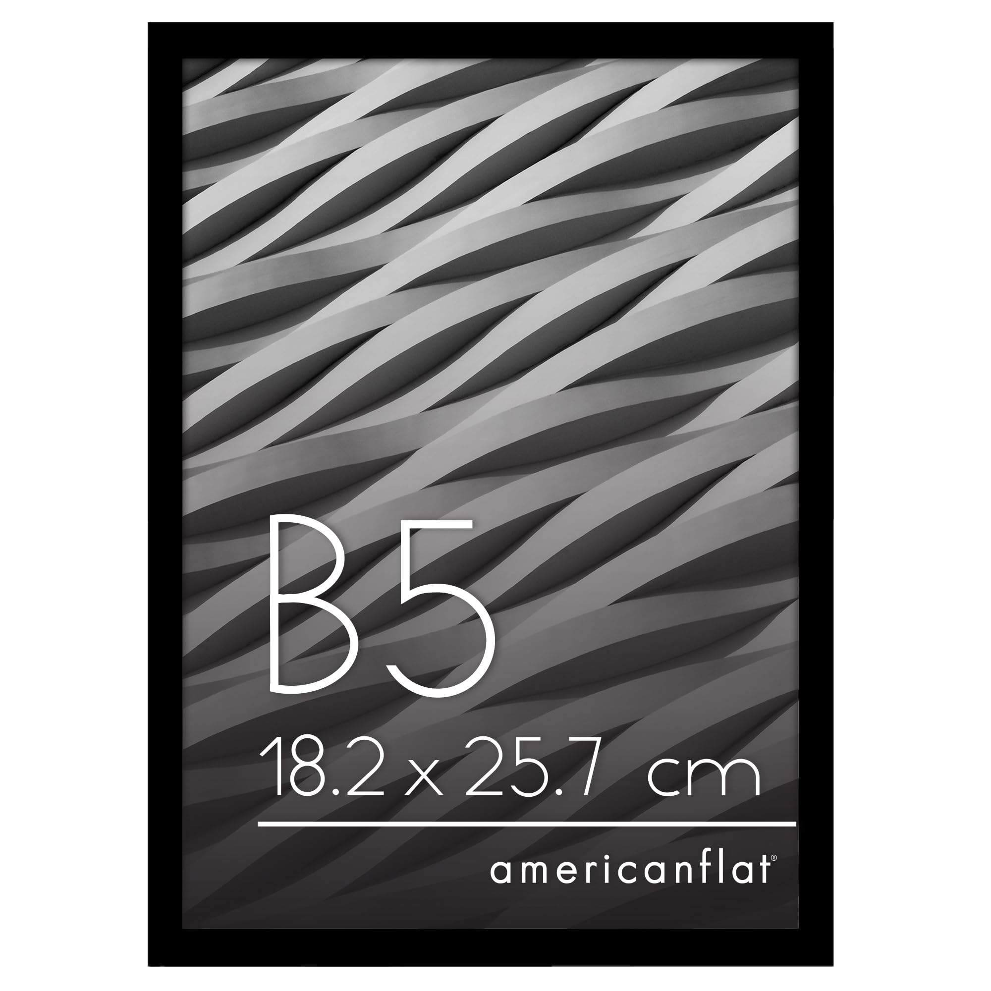Amazon.co.jp: Americanflat B5 フォトフレーム 耐衝撃ガラス