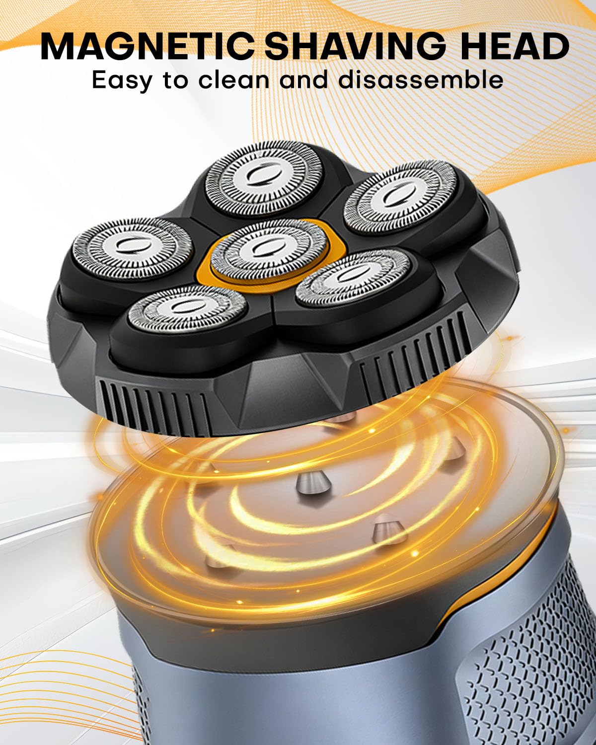 Head Shavers For Men, 2025 Upgraded 6D Flexible Head - View #8