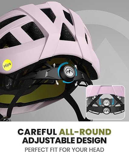 Miniatura 5 de OutdoorMaster Casco de ciclismo Gem Recreational MIPS  Dos forros extraíbles y ventilación en varios entornos  Casco de bicicleta en montaña,
