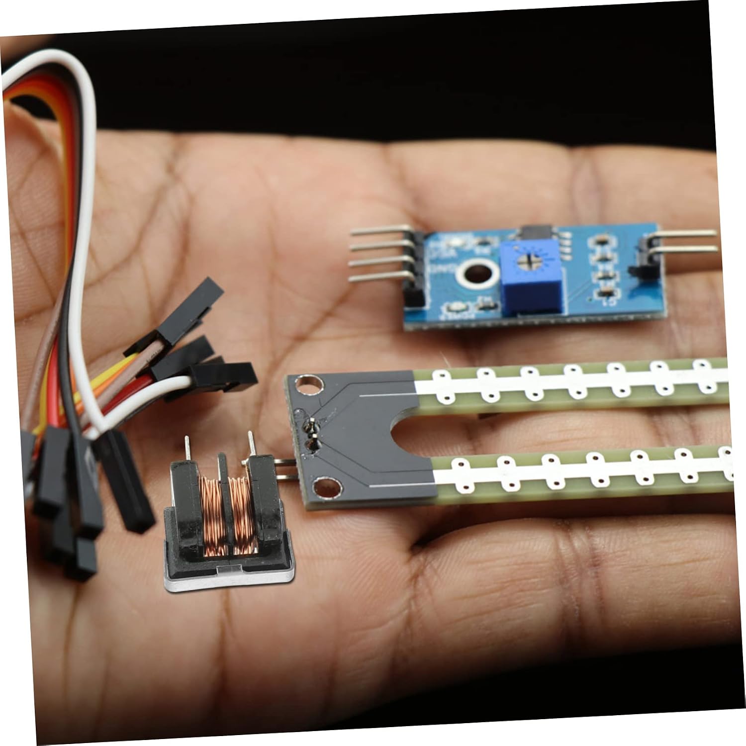 Zerodeko 10pcs Common Mode Inductor Filter Set 5mH Choke Inductors UU9 7x8mm Electrical Noise Reduction for Circuit Applications