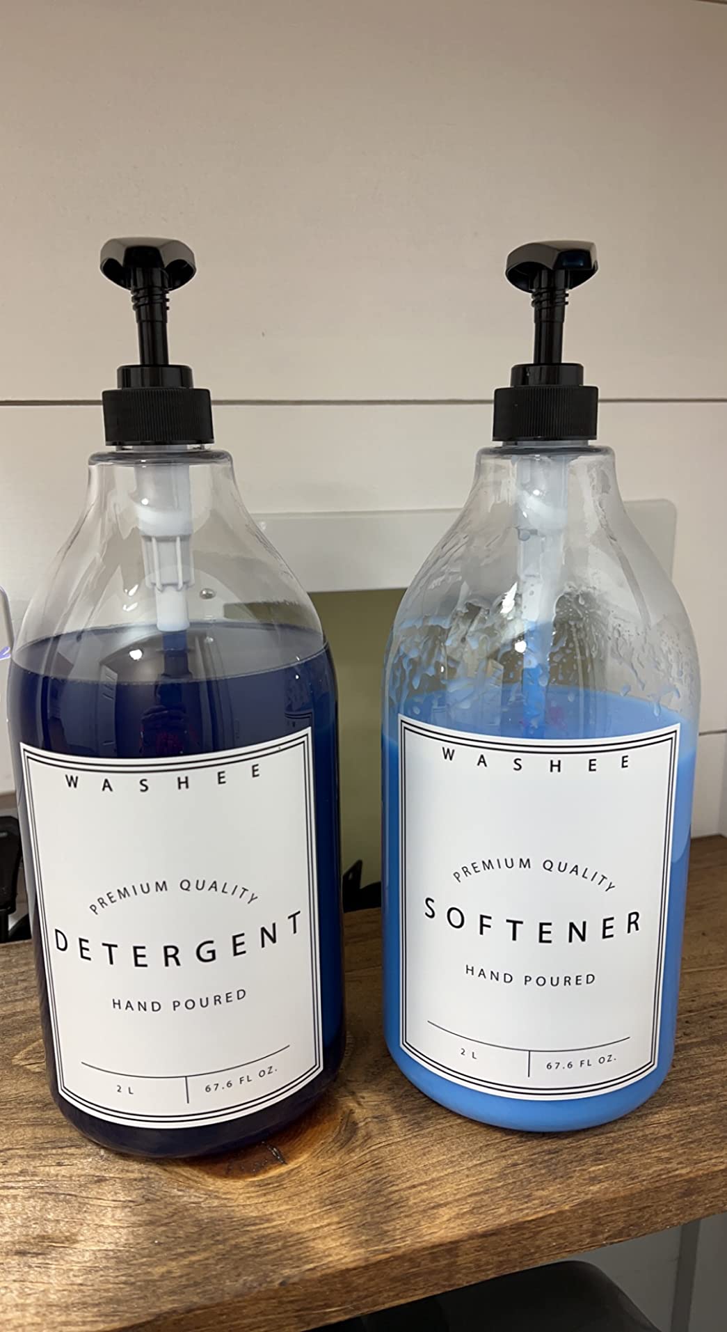 6/mo Finance Laundry Soap Dispenser Set Large Laundry Detergent