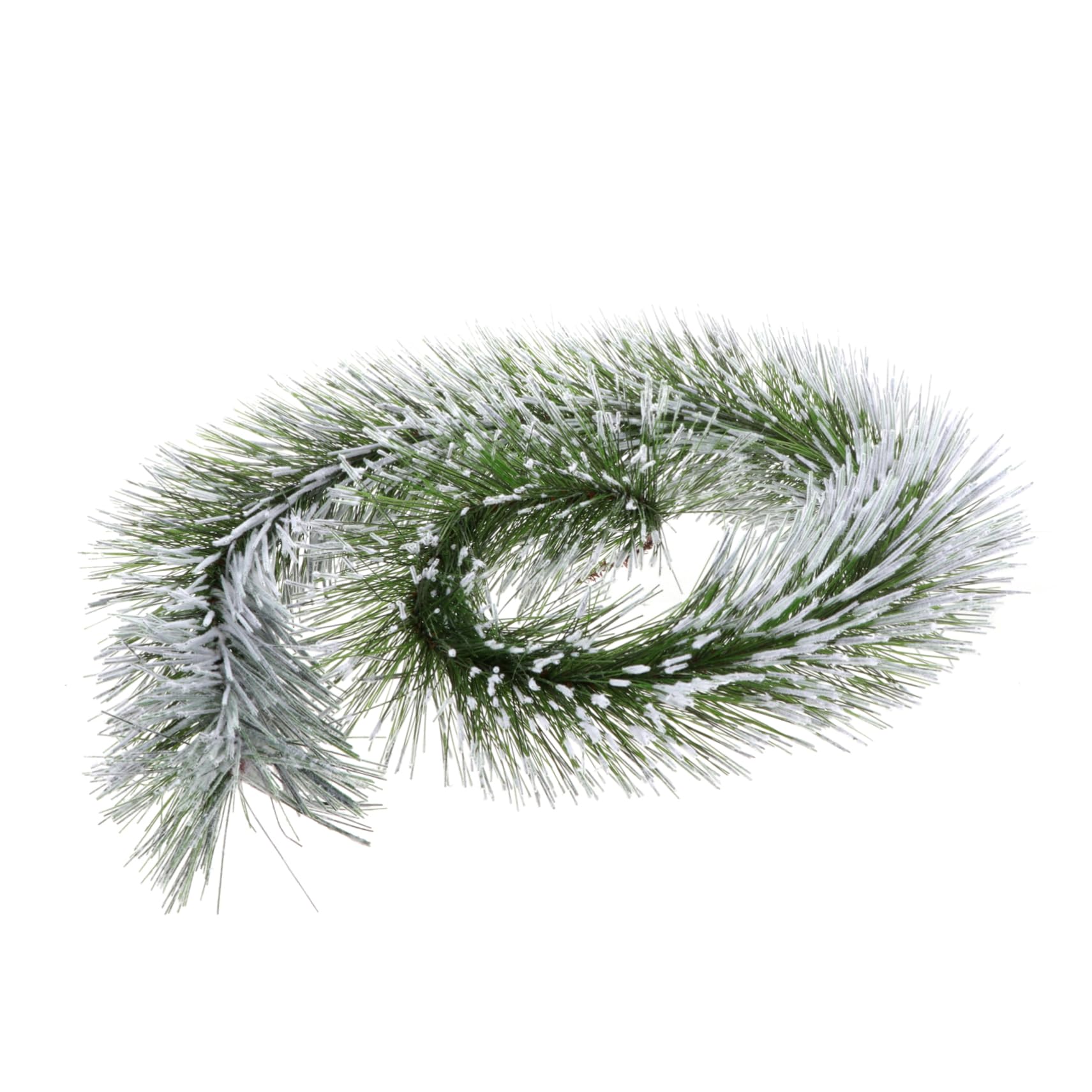 Couronne de Noel bricolage avec canne à aiguille de pin Zerodeko et sapin Noel rotin
