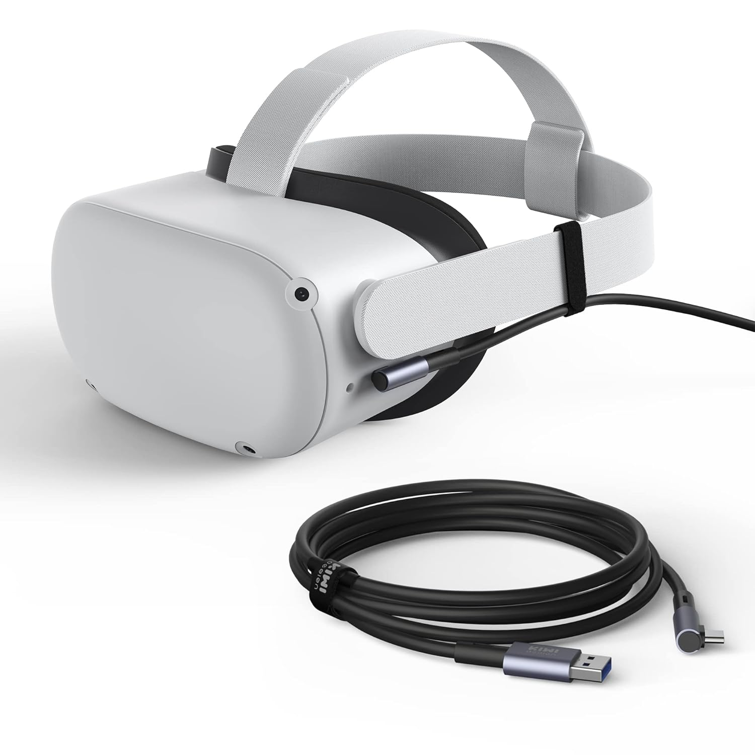 KIWI design Link Cable 16FT Compatible with Quest 2/1 and Pico 4, 3.0 Link Cable Accessories for PC VR Headset : Video Games