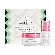 Collistar Cofanetto Regalo Donna Viso IDROATTIVA+, Crema Idratazione Profonda 50ml + Hydro-Gel Contorno Occhi 15ml, Idratazione fino a 100H, Anti-Inquinamento, 100% Vegan