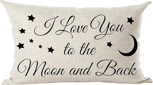 Black Word Quote I Love You to The Moon - Star Wars Gifts For Boyfriend