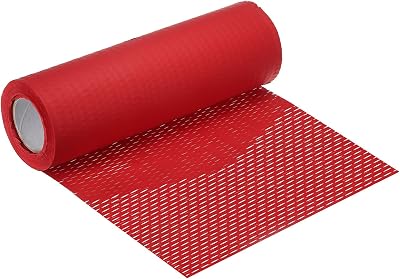 MECCANIXITY Honeycomb Packing Paper 11.5 Inch x 65.6 Feet Cushioning Wrap Rolls Packing Paper for Moving Shipping Packaging Gifts Red