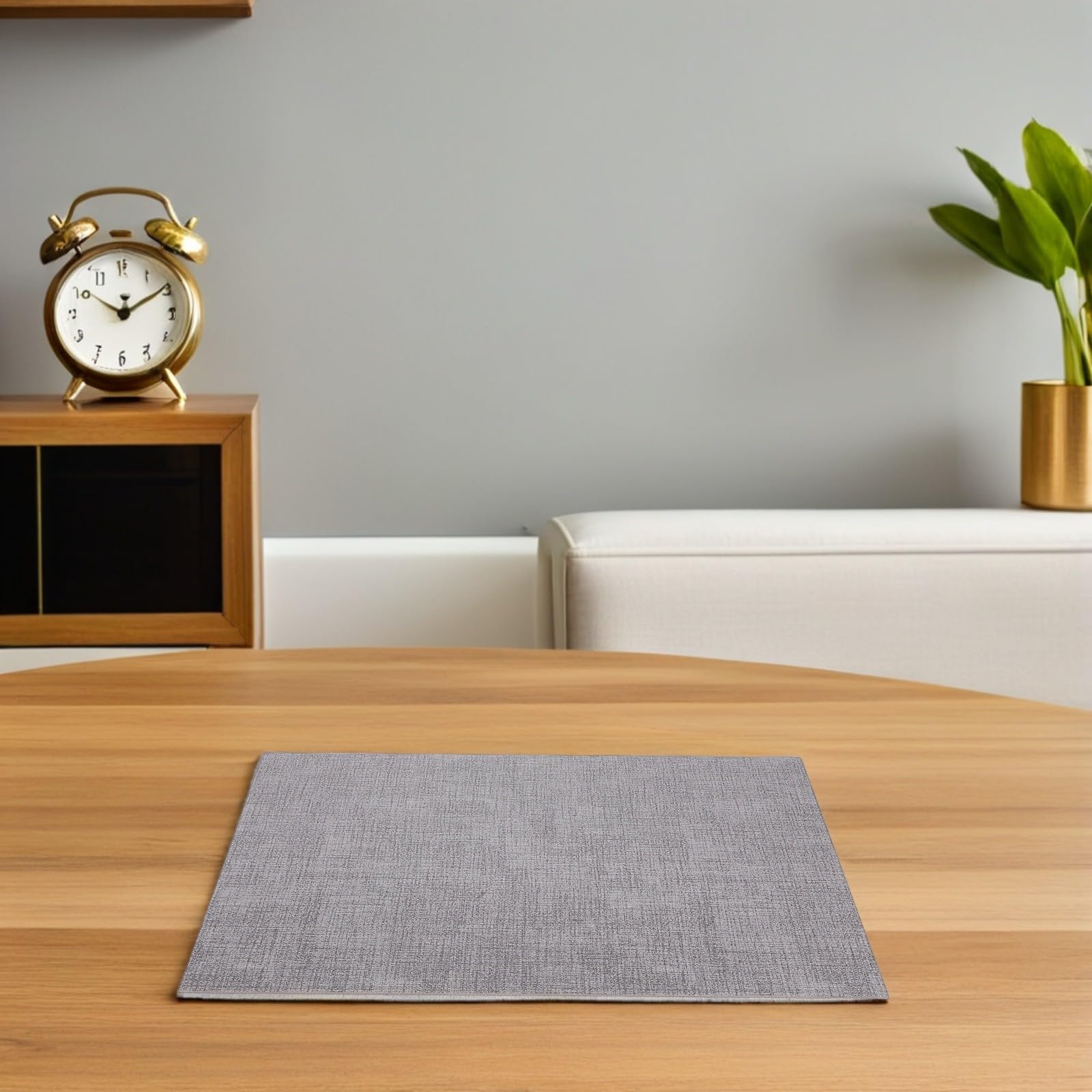 6 Piezas Manteles Individuales de Comedor de Piel Sintética
