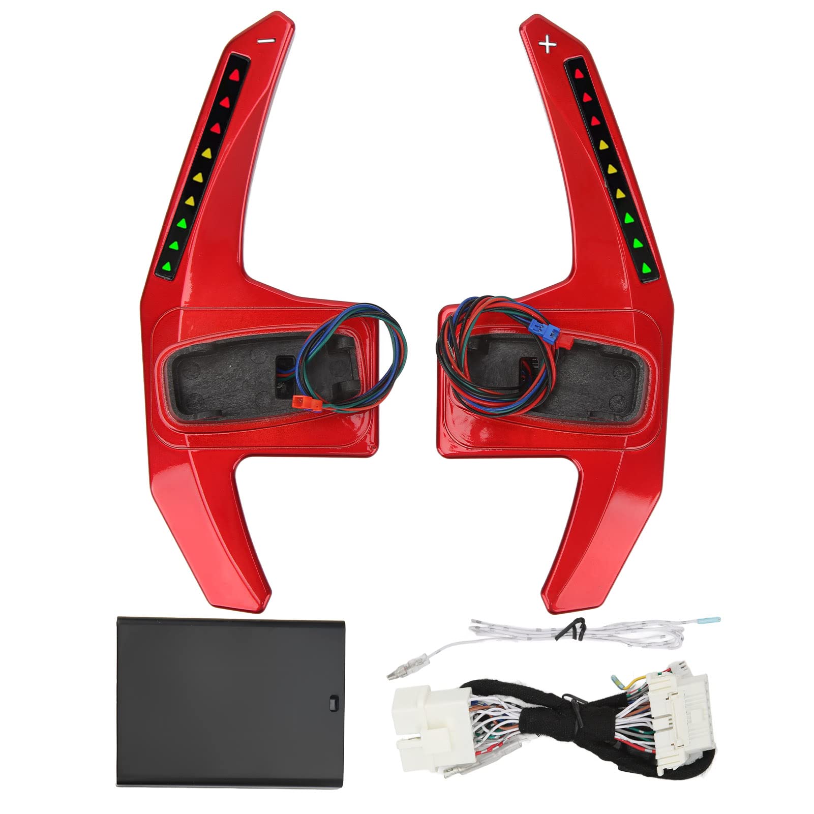 Zamiennik Kontrolera Aplikacji Rozszerzającej Podnośnik LED? C63 E63 S65 CL GLC63 GLE63 GLISS RED STEERTING KŁADNIKI PALITERING SHIFTER SHIFTERLED PŁOND PŁOND SHIFTER (czerwony)