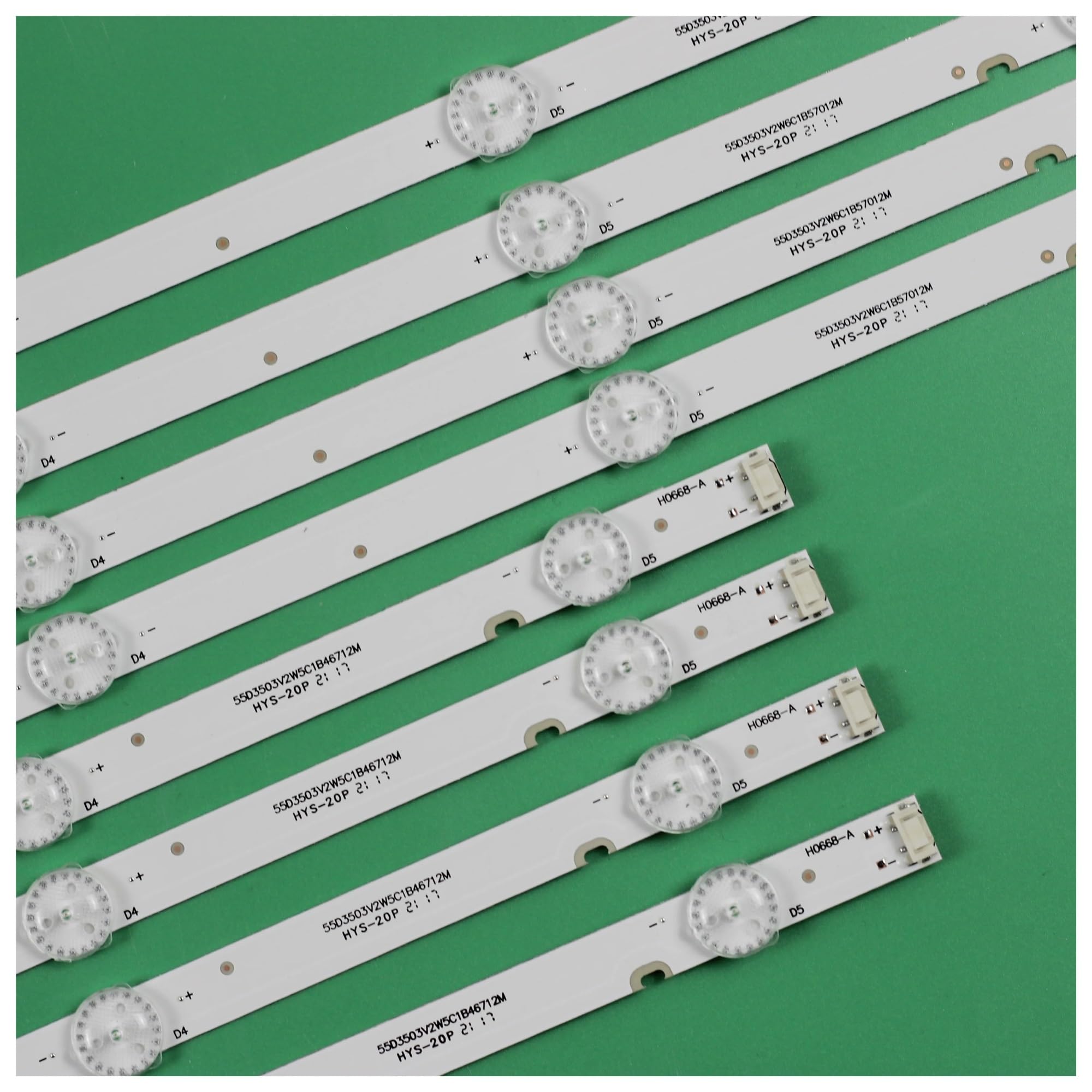 Tira de LED for TV de 55" 55UJ6200 55UJ6300 PTV55U21 RF-AZ550E30-0501A-12 RF-AZ550E30-0601B-12 SDL550WY LD0-910 55E388G