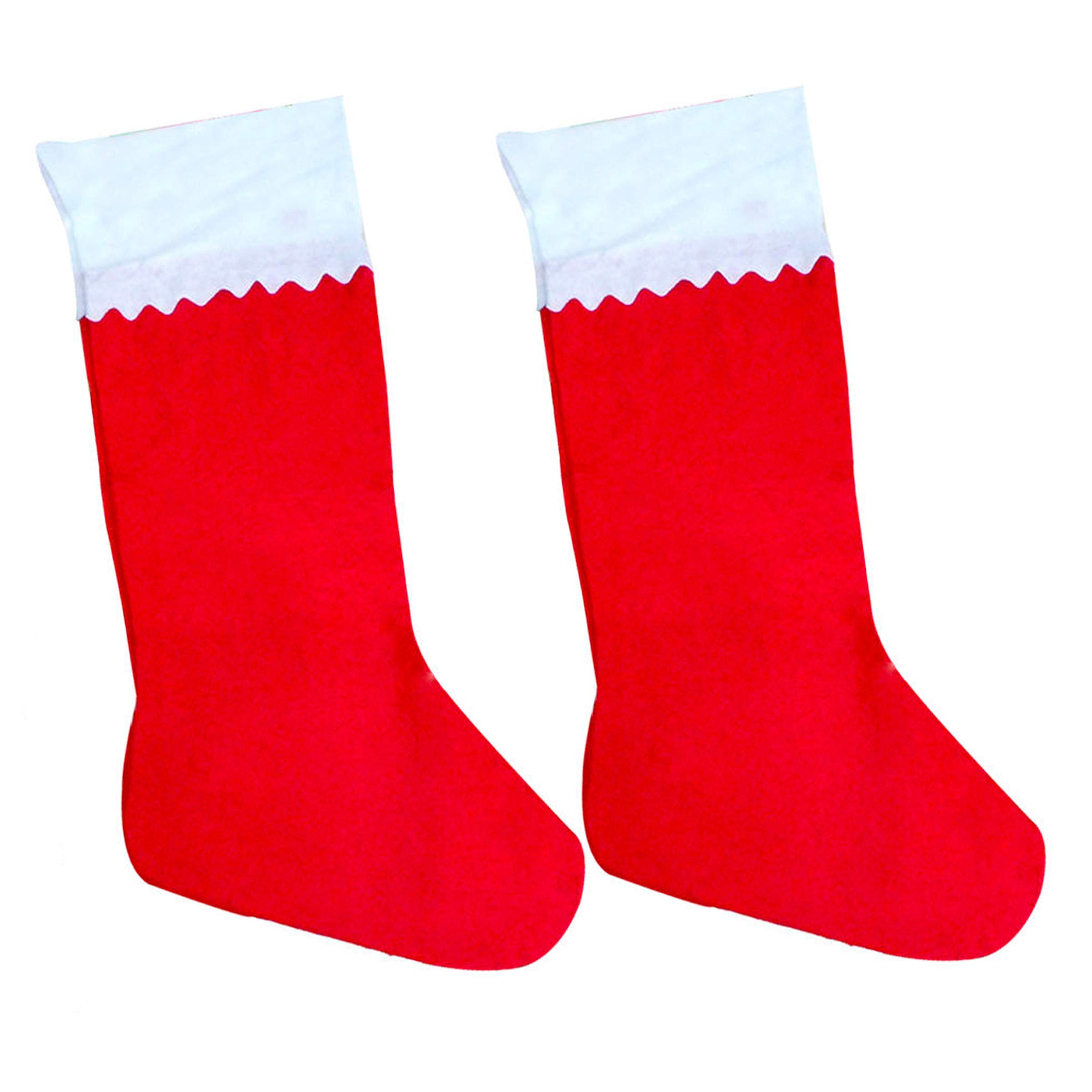 Robelli Red Huge Jumbo Large 90Cm Christmas Felt Stocking (2)