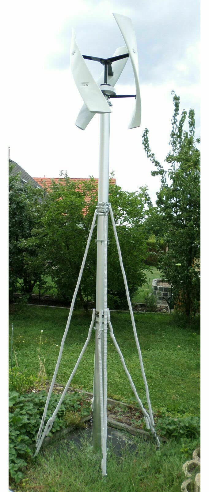 Verticale Windgenerator voor Doe-Het-Zelf Projecten - 0,55 W Verticale Windgenerator voor Doe-Het-Zelf Projecten - 0,55 W