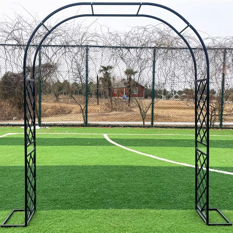 Pergola de jardin ajustable pour stabiliser vos plantes grimpantes sur la pelouse