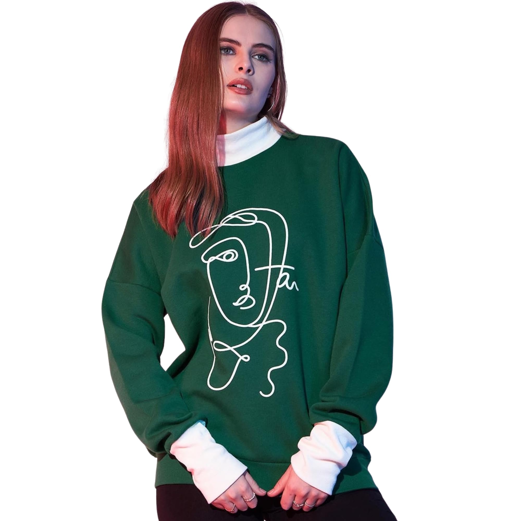 Full Sleeve Solid Women Sweatshirt (SWS00008804)-image-36
