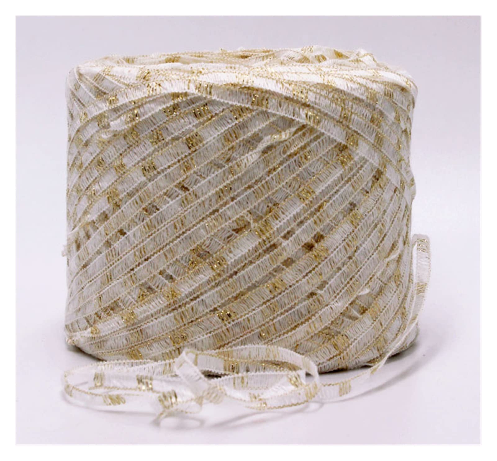 250g Band Metallic Baumwollgarn for Hand Strickart Häkelgarn for Schal Häketer DIY. Stricken (Color : 05)