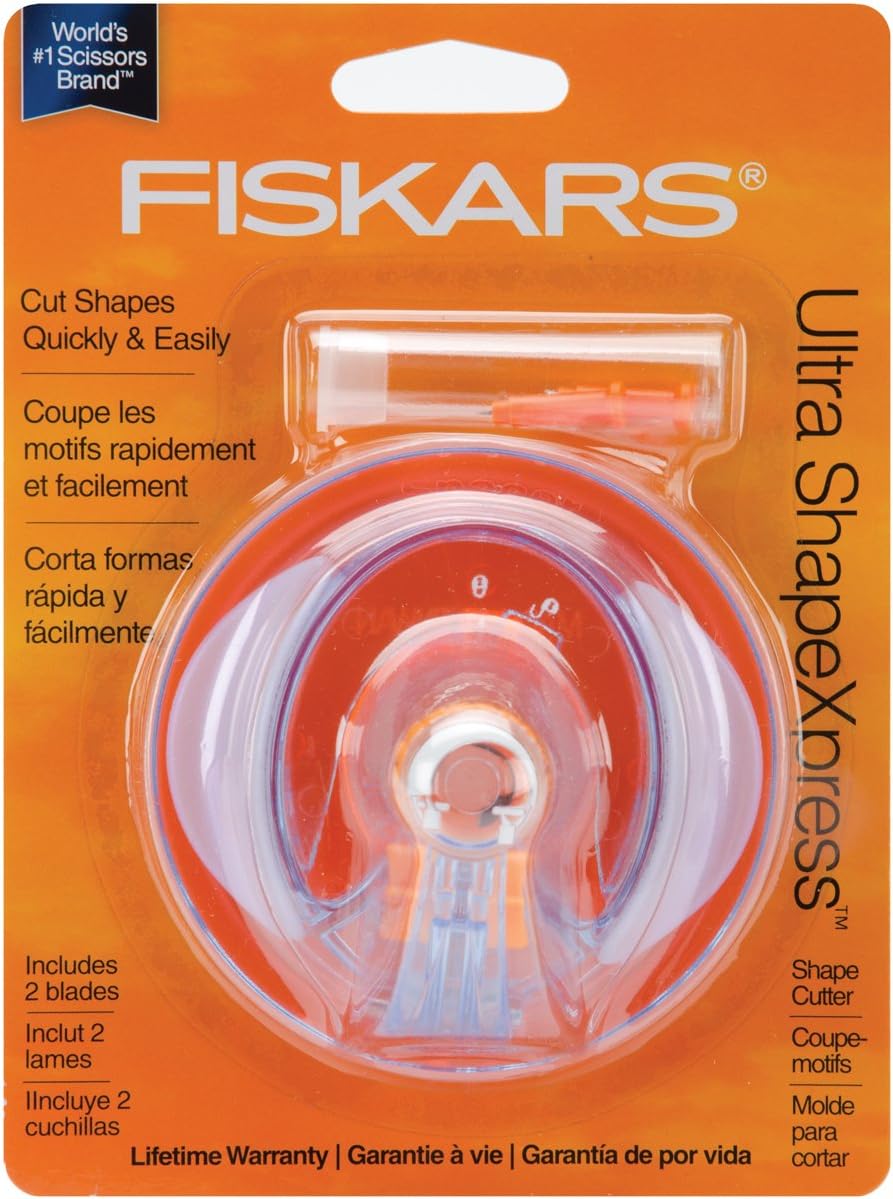 Fiskars Ultra ShapeXpress Shape Cutter Tool By The Each