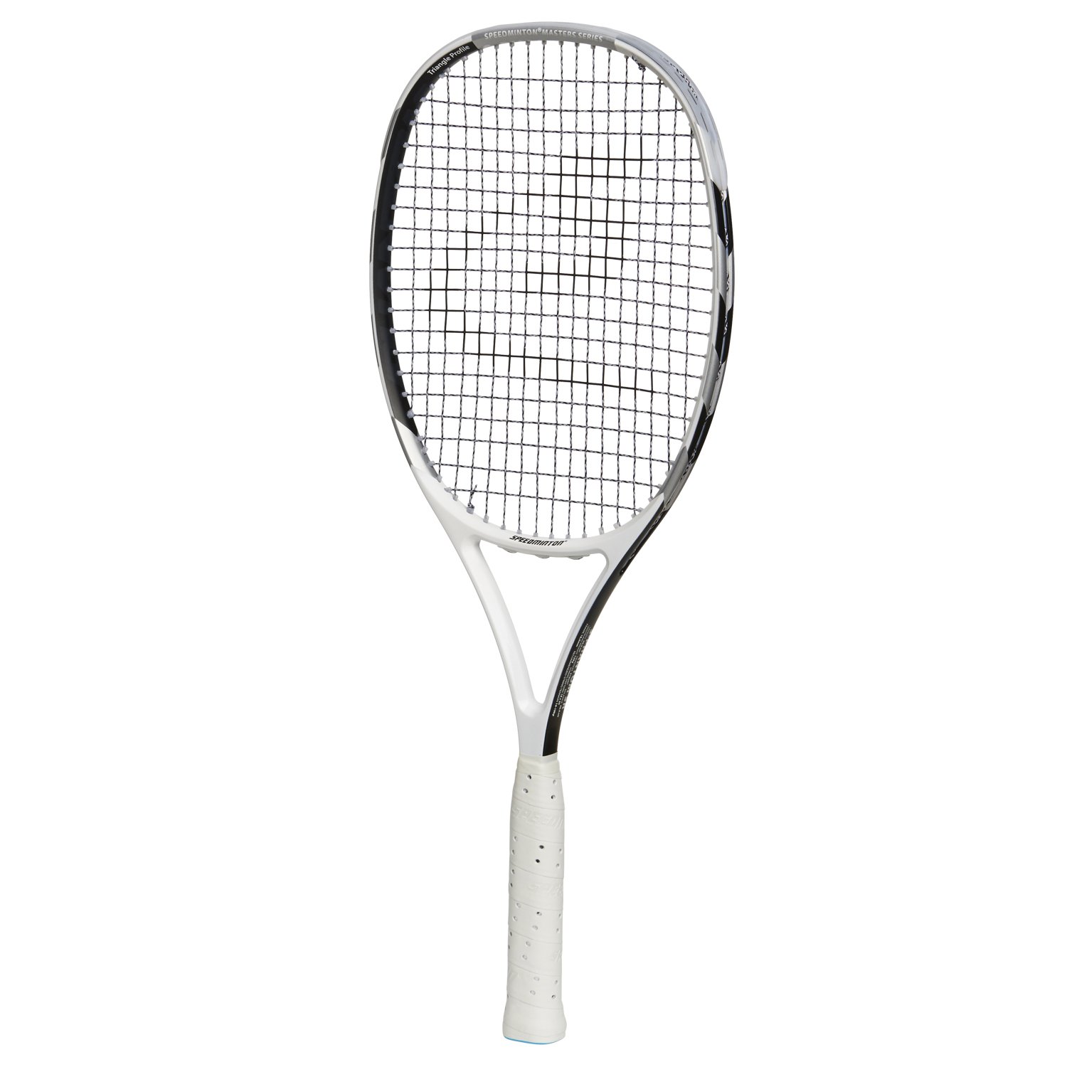 Speedminton® Racket Phantom, Weiß/Schwarz/Silber