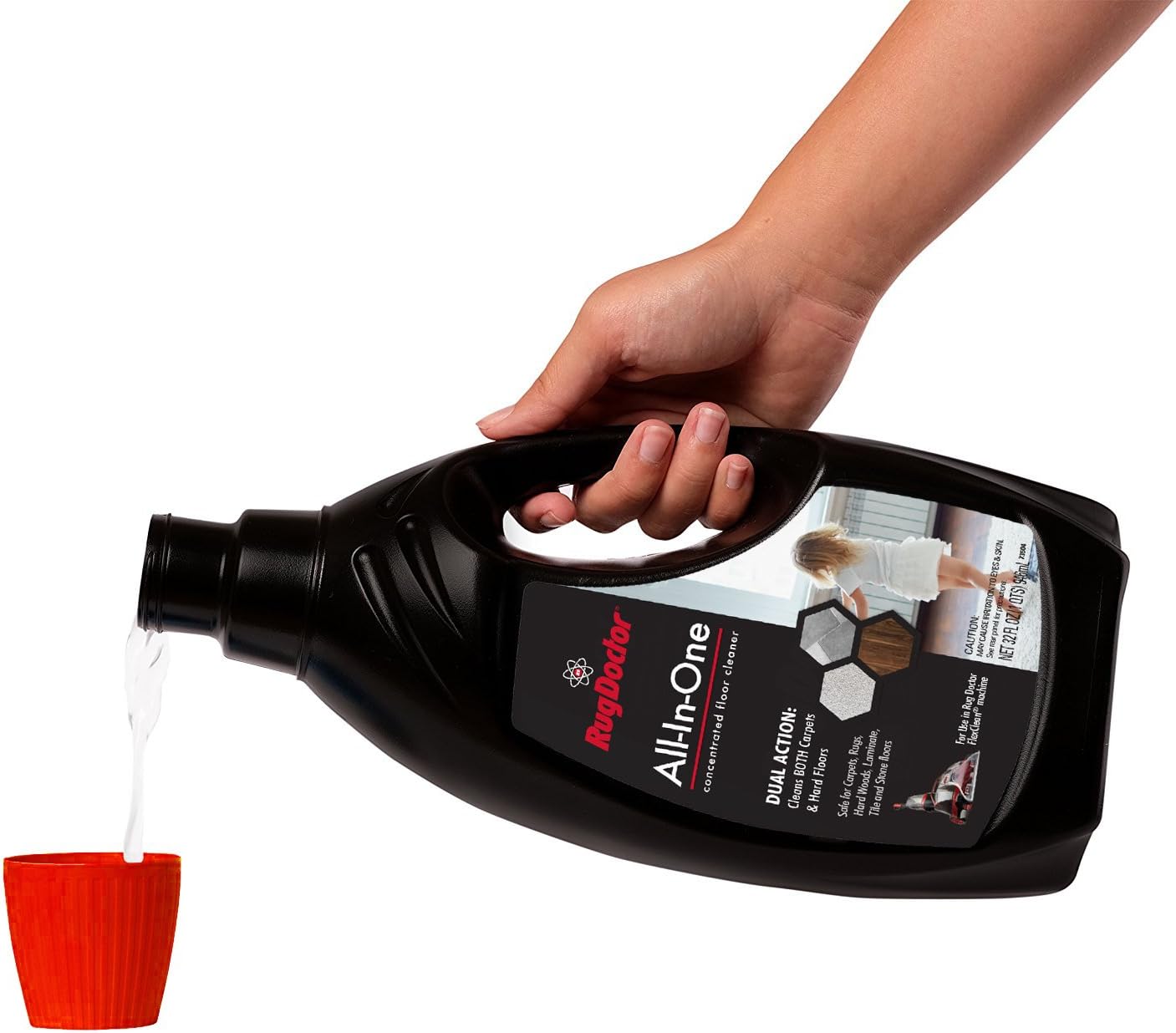 Carpet Cleaner Solution | Rug Doctor All-In-One 32 oz. Use with FlexClean Machine