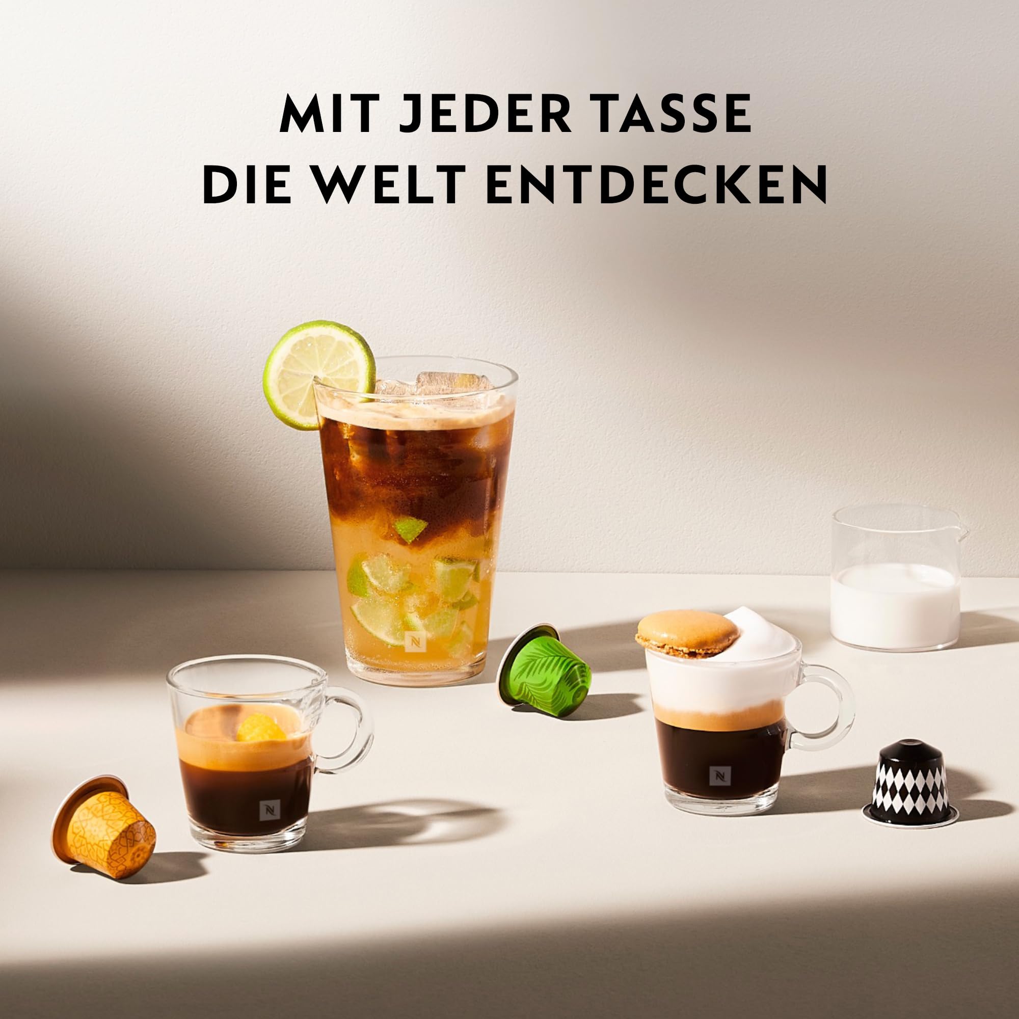 NESPRESSO ORIGINAL Istanbul 100 Kaffeekapseln | Arabica & Robusta Kaffee, Dunkle Röstung, Intensität 8, Ideal für Ristretto & Espresso