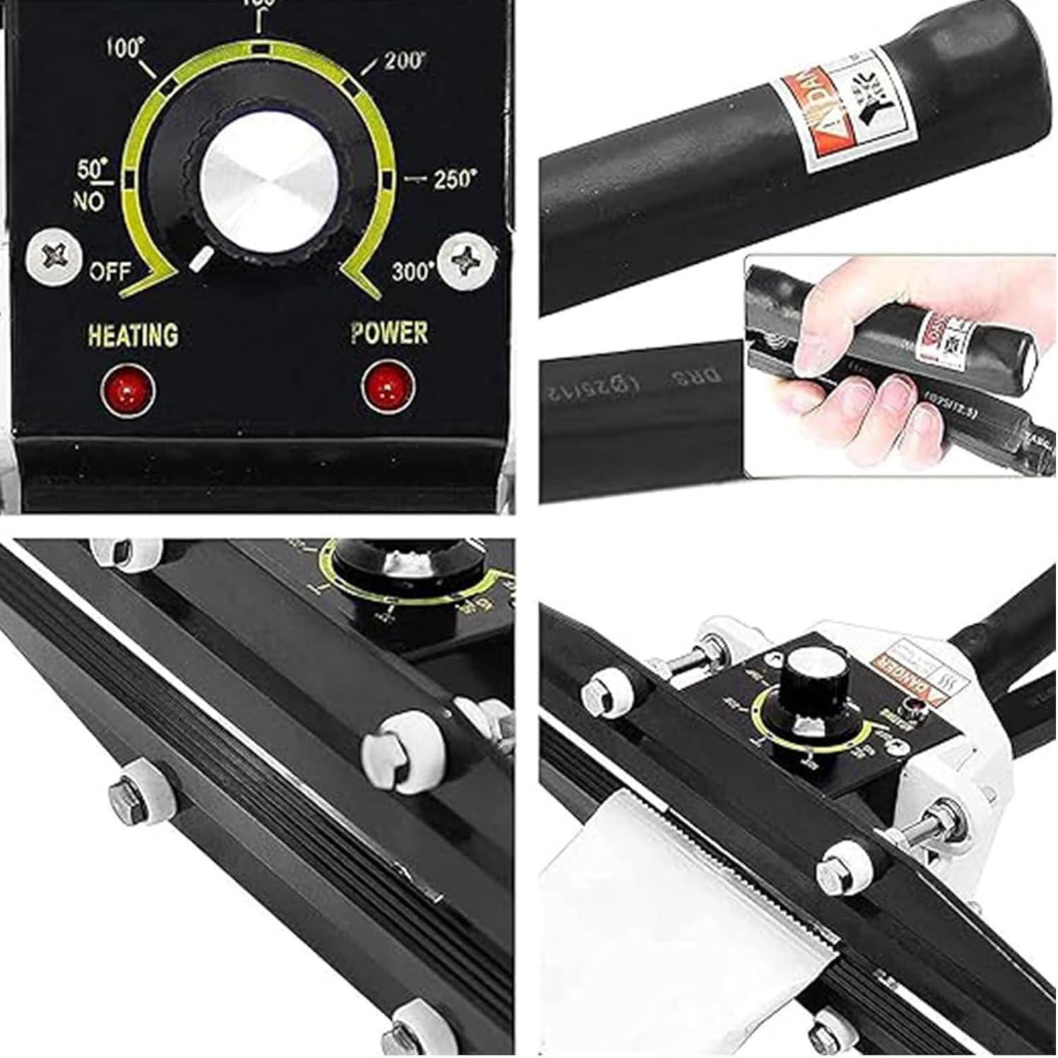 Amazon.co.jp: ビニール袋封口機、パルス熱封口機 ポータブルハンド