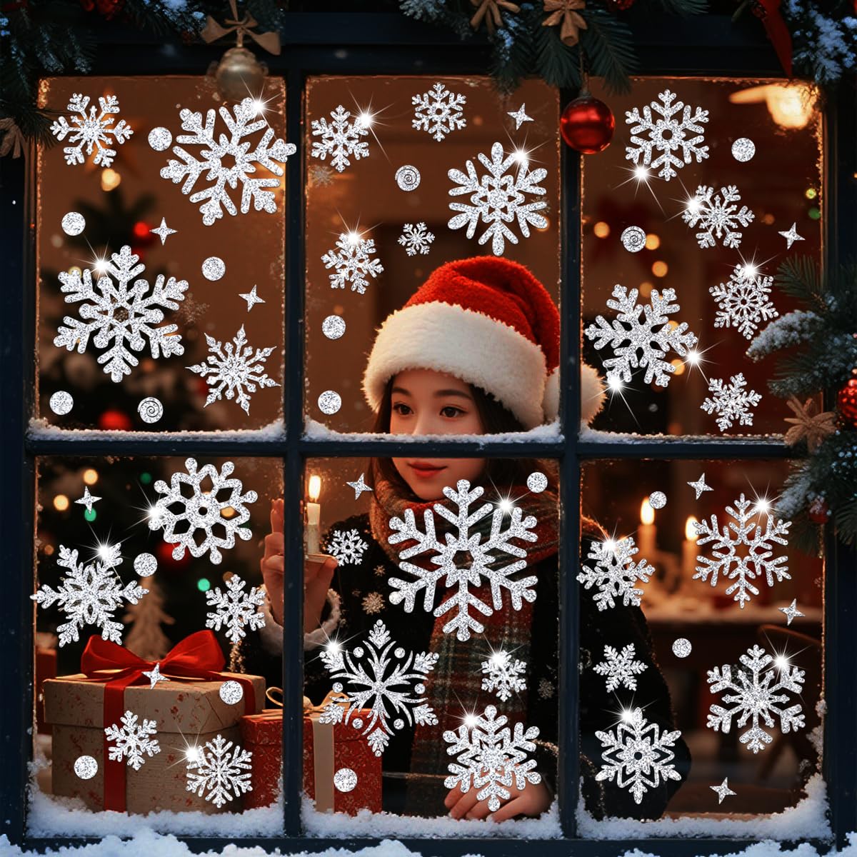 600 coriandoli a forma di fiocco di neve, decorazione da tavolo, per Natale, festa di Natale, festa di ghiaccio, matrimonio, compleanno, vacanze, 3,0 cm