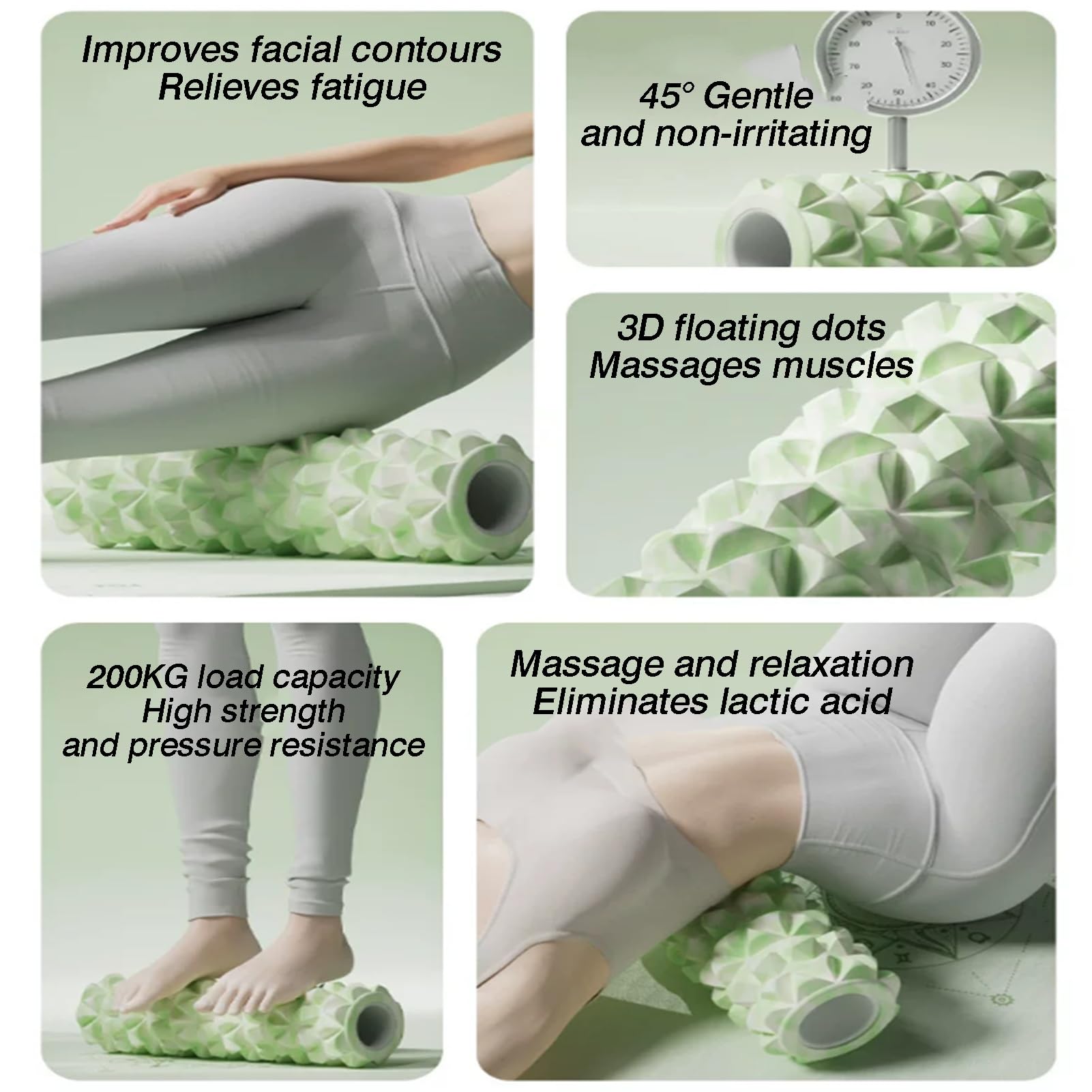 Rouleaux En Mousse Haute Densité, Outil De Massage Athlétique Ferme