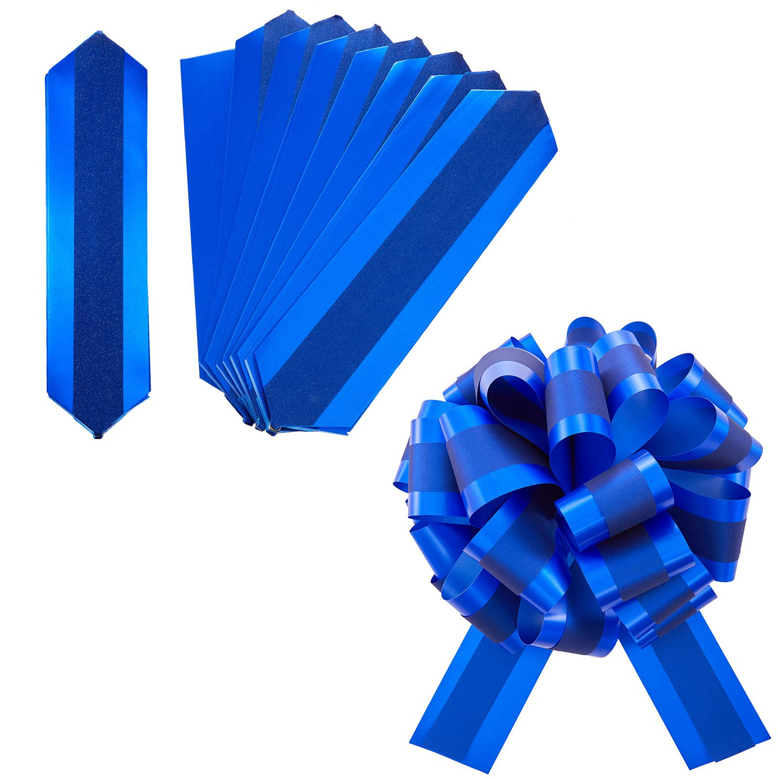 12 Inch Giant Pull Bow - Oversized Gift Bow For Cars, Bikes & Large Presents