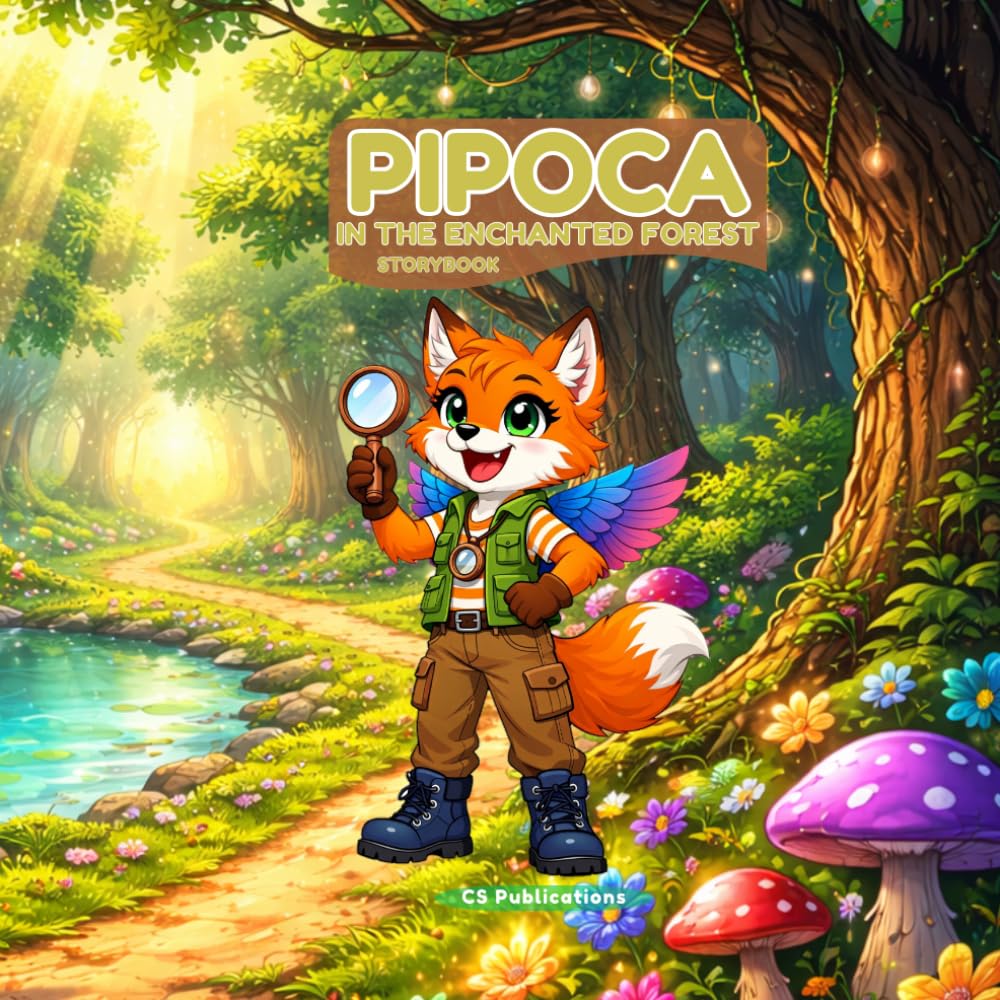 Pipoca in the Enchanted Forest: An Illustrated Children's Storybook (As Aventuras de Pipoca)