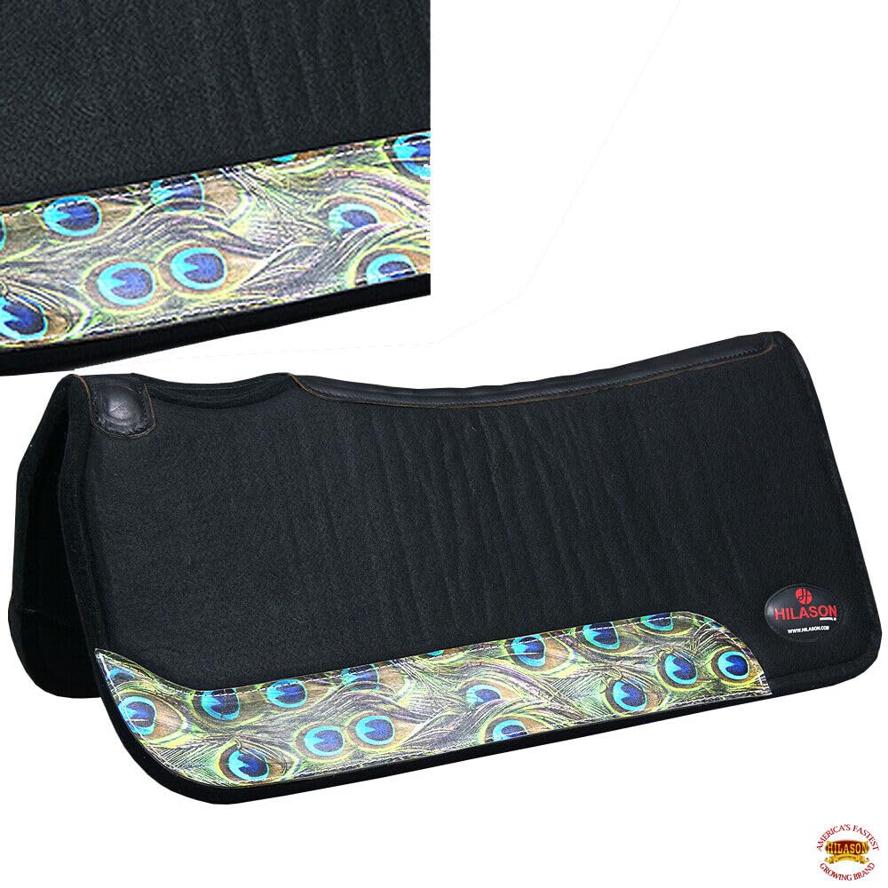 Funda Acolchada Para Silla De Montar Hilason Western Horse Marrón