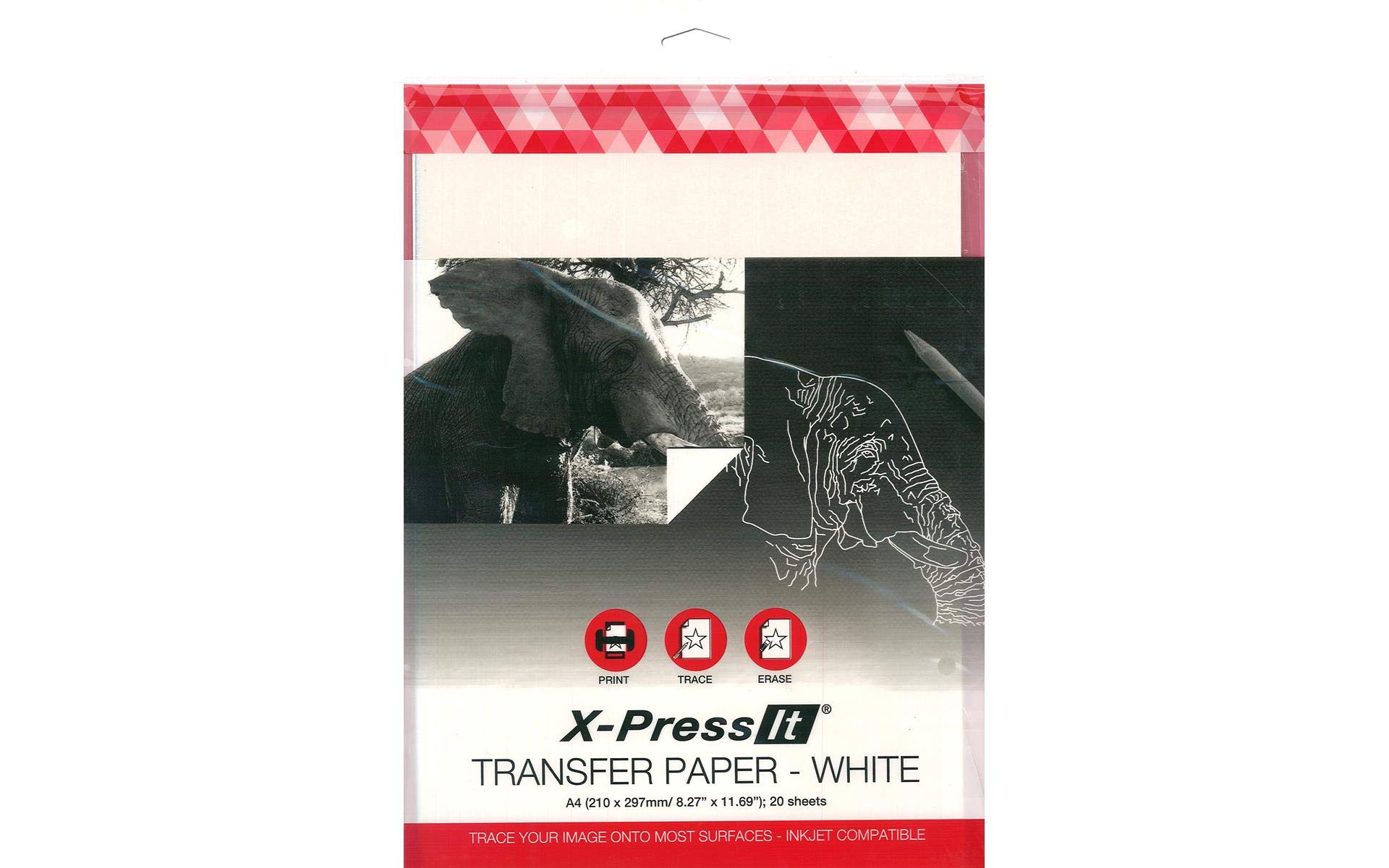 Transotype Transfer-Papier weiß DIN A4 20 Blatt