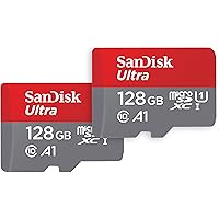 SanDisk 128 GB Ultra microSDXC UHS-I scheda, con adattatore SD