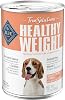 Blue Buffalo True Solutions Healthy Weight Natural Weight Control Adult Wet Dog Food, Chicken 12.5-oz cans Pack of 12