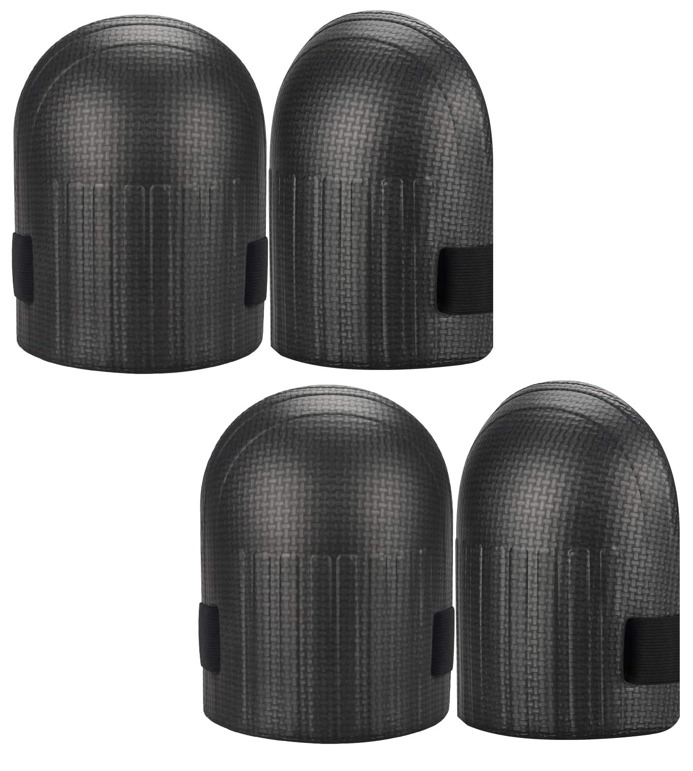 Store2508 Knee Pads Thick EVA Foam for Work, Gardening, Construction Anti-Slip Soft Knee Protector with Adjustable Hook and Loop Straps (Black 2 Pairs)-image-45